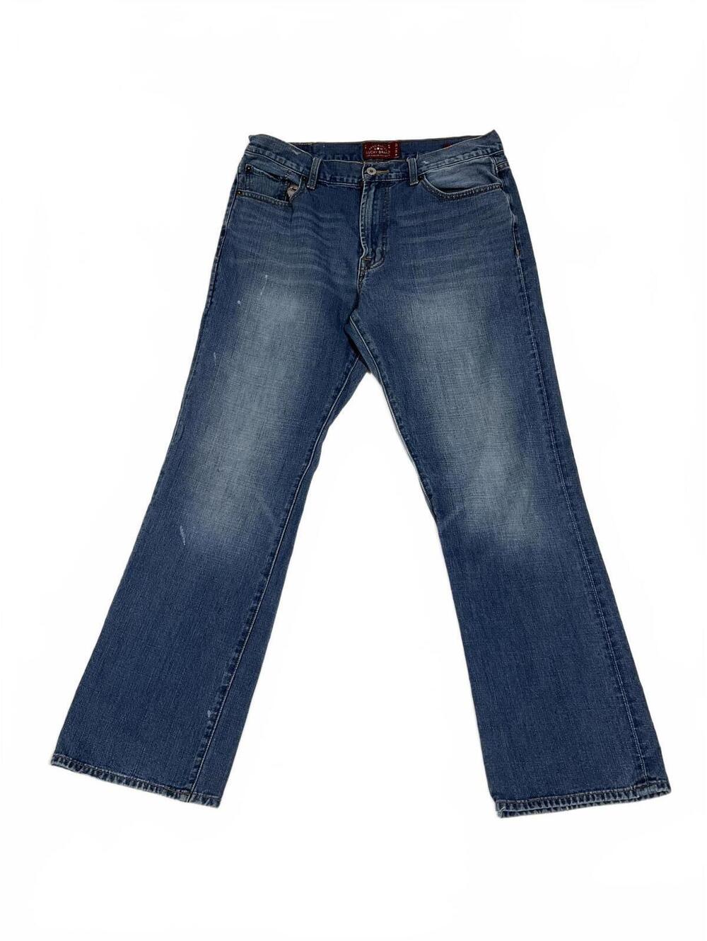 Lucky Brand Men's Relaxed 181 Straight Jeans Size 34x32 b30 - Picture 5 of 5